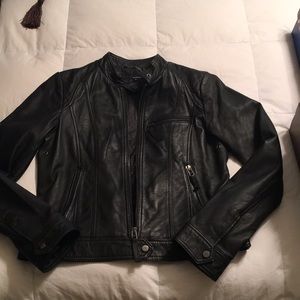Leather Jacket- Black
